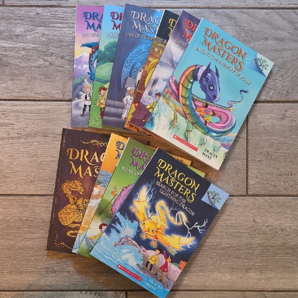 Scholastic Dragon Masters Book Collection with Vibrant Covers - Picture 1 of 3